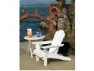 Adirondack single chair white